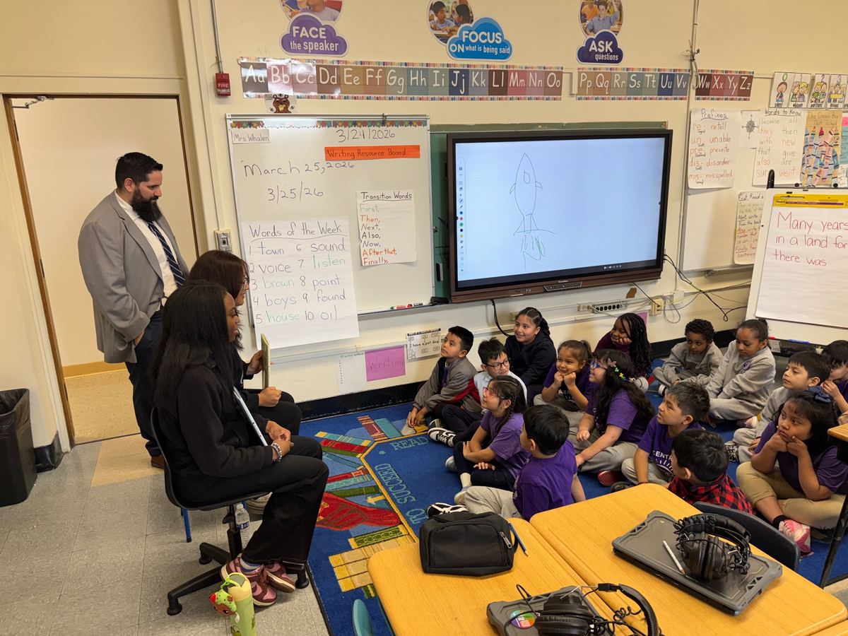 Visiting a classroom during instruction