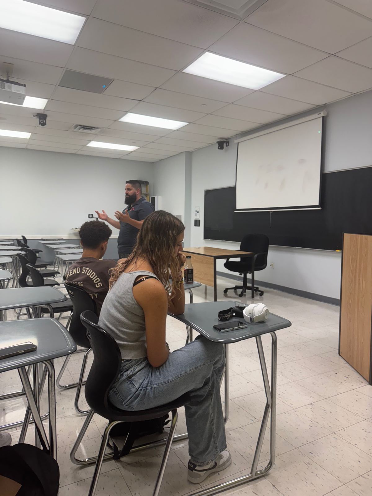 Small group instruction in a university classroom